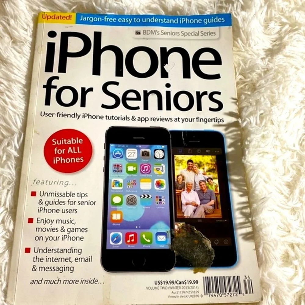 iPHONE for SENIORS 2013 2014 - Picture 1 of 7